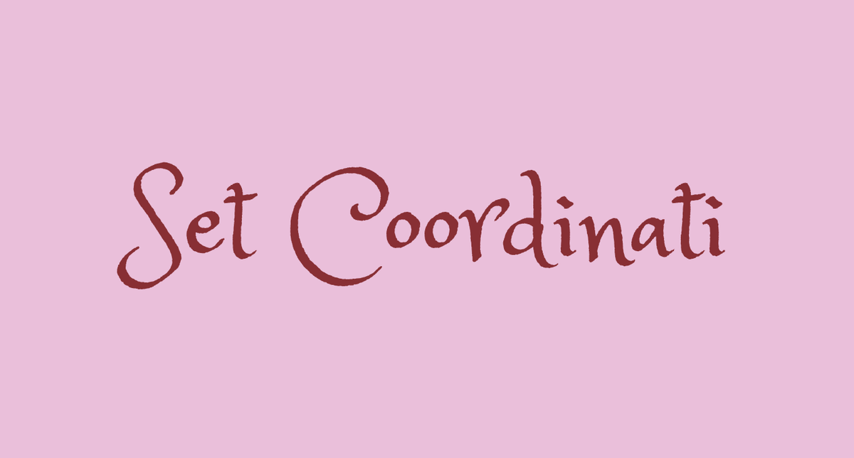 Set Coordinati